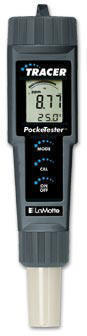 Tracer PockeTester for Salt, TDS and pH testing.