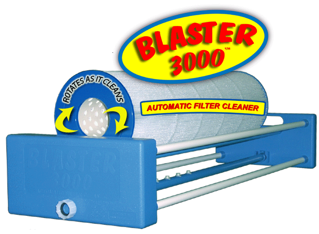 Blaster 300 automatic filter cartridge cleaner.
