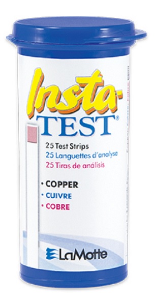 Insta-Test Copper Pool and Spa Test Strips.
