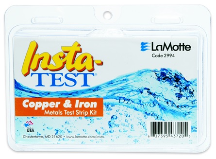 Insta-Test Iron and Copper Test Strip Kit.