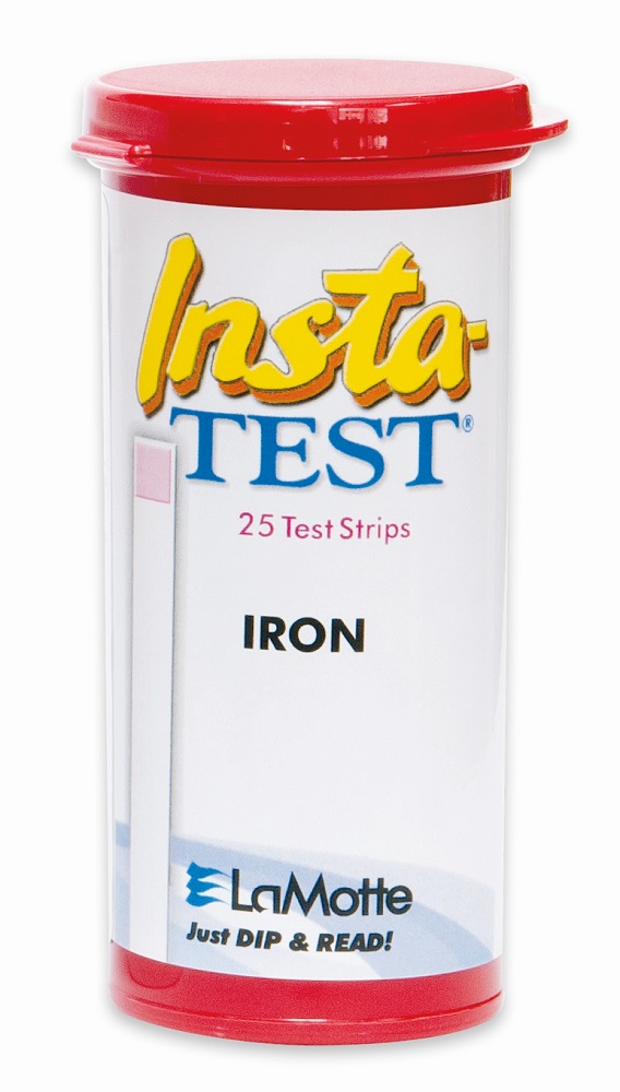 Insta-Test Iron Test Strips.