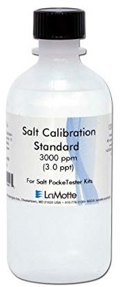 Salt Calibration Standard, for PockeTesters.