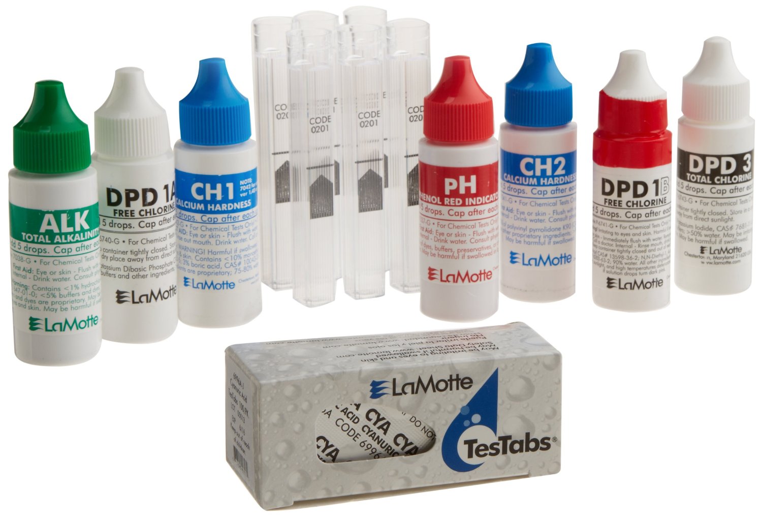 Replacement refill packs for ColorQ Digital Water Testers.